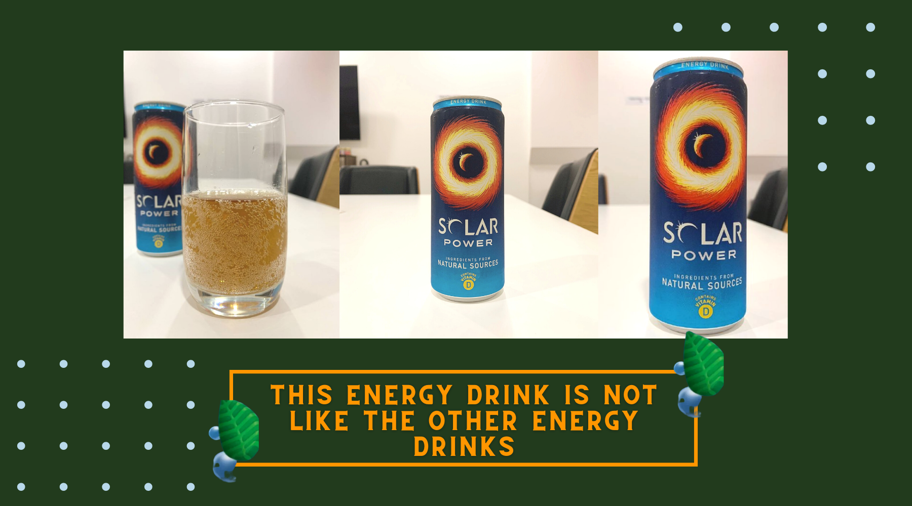This Energy Drink Is Not Like The Other Energy Drinks..