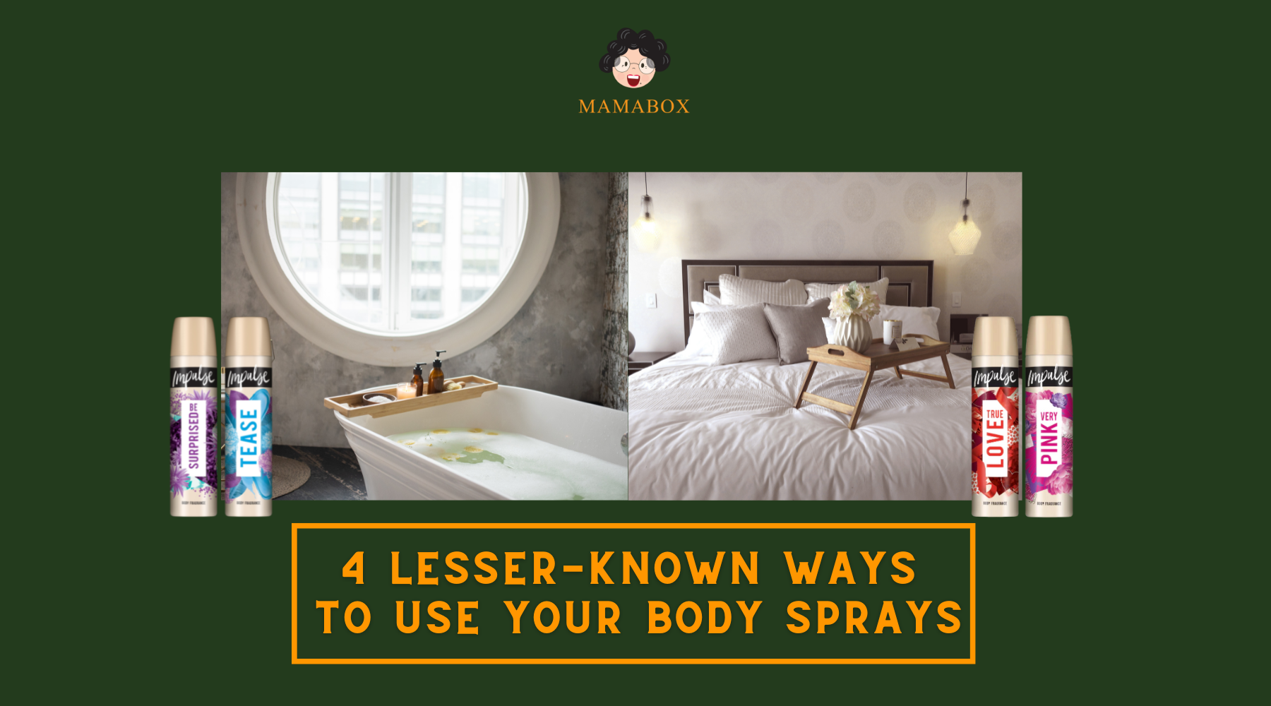 4 Lesser-Known Ways To Use Your Body Sprays