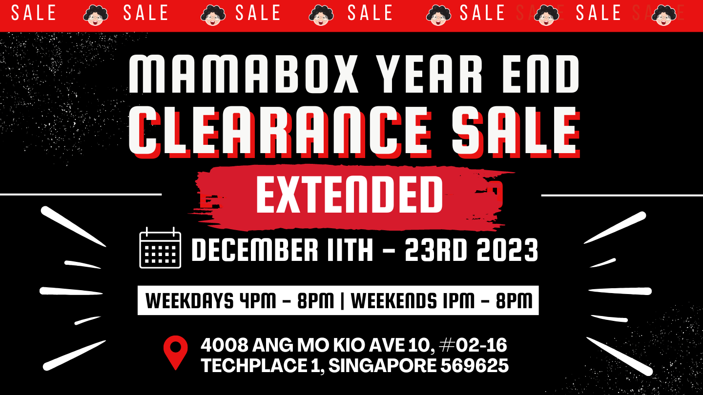 Mamabox Warehouse Clearance 2023 mamabox.sg