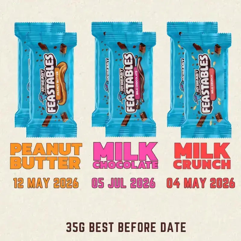 Joy Box - Feastables MrBeast Chocolate 35g - mamabox.sg