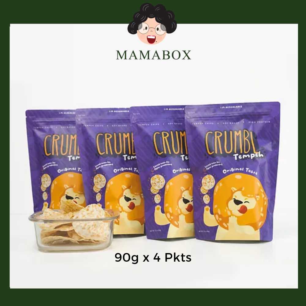 [Bundle Deal] Crumbl Tempeh Chips Original Taste 90g - mamabox.sg