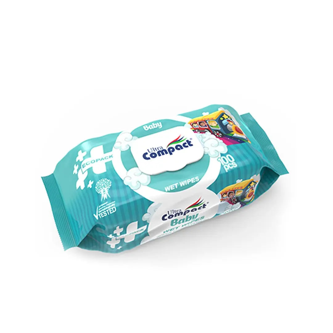 [Bundle Deal] Ultra Compact Ecopack Blue Baby Wipes 100pcs - mamabox.sg