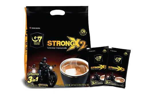 [Bundle of 2] G7 Instant Coffee (3 in 1, Espresso, Pure Black, Strong X2) - mamabox.sg