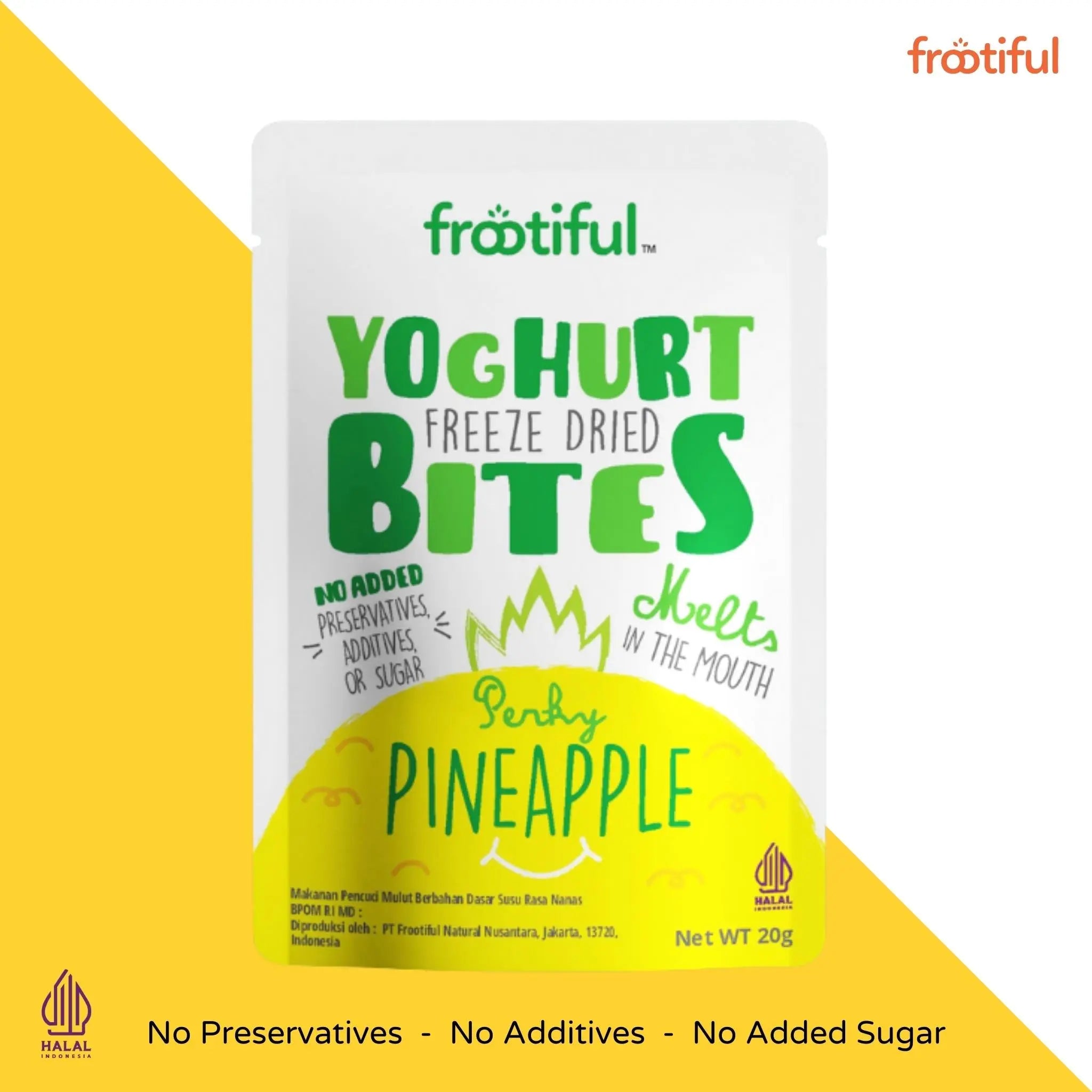 [Bundle of 4] Frootiful Freeze Dried Strawberry Banana/Pineapple Banana/Dragon Fruit Banana/Mango Banana 20g - mamabox.sg