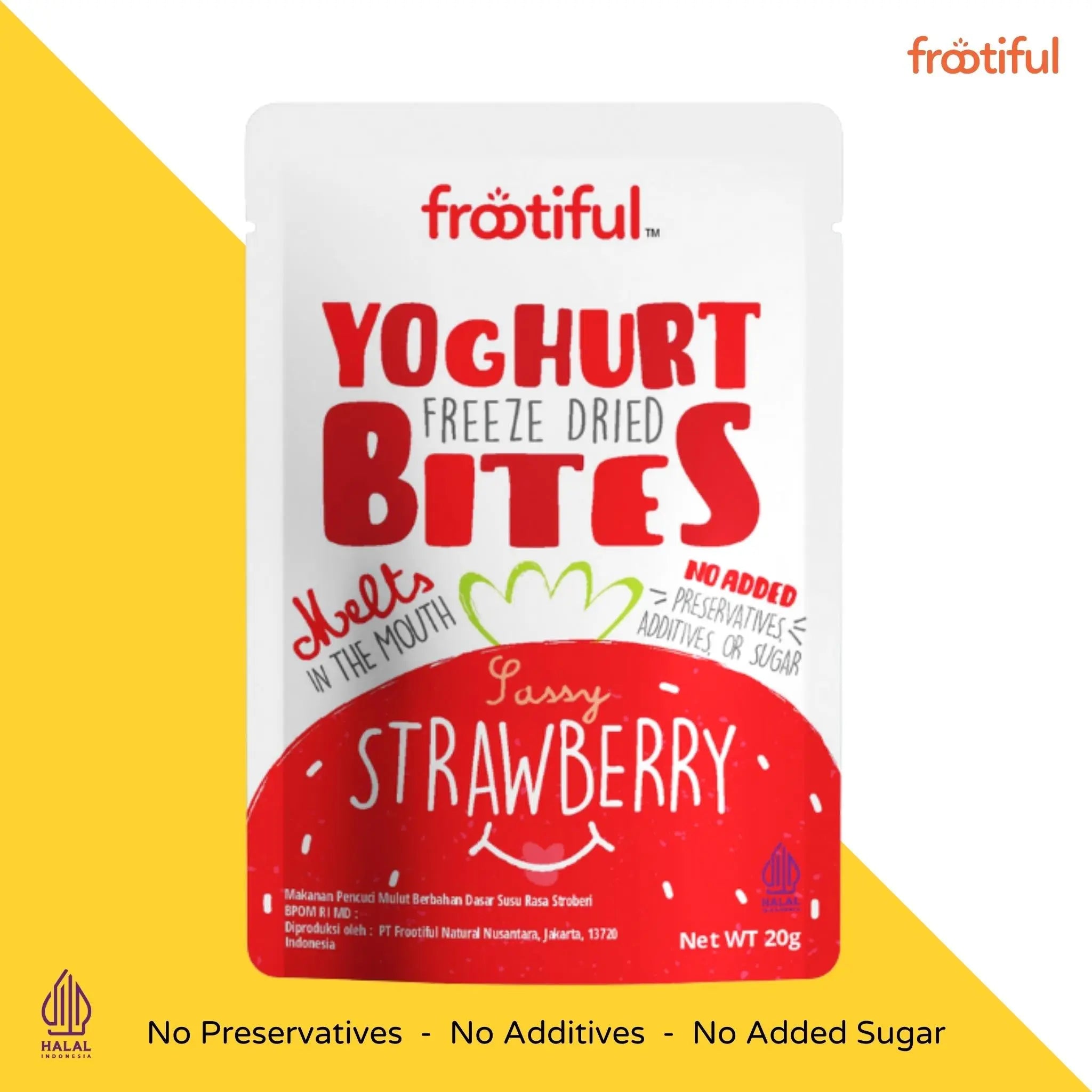 [Bundle of 4] Frootiful Freeze Dried Strawberry Banana/Pineapple Banana/Dragon Fruit Banana/Mango Banana 20g - mamabox.sg