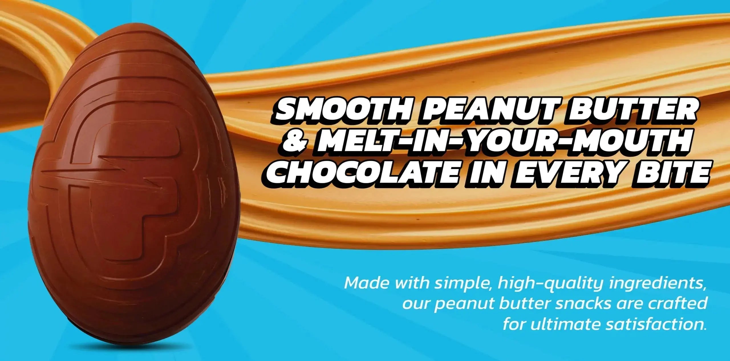 Smooth Peanut Butter & Melt-In-Your-Mouth Chocolate in Every Bite