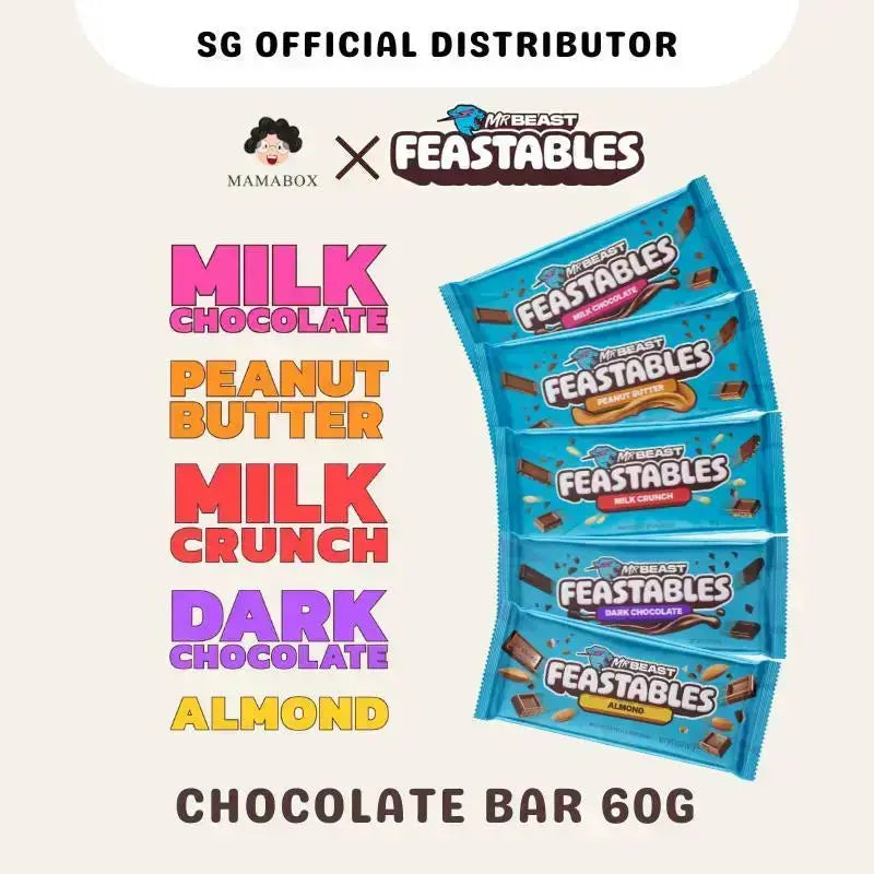 [FEAST BOX] - Feastables MrBeast Chocolate 60g