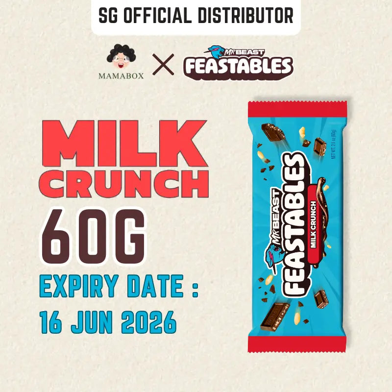 Feastables Mr. Beast Chocolate 9 variants - mamabox.sg