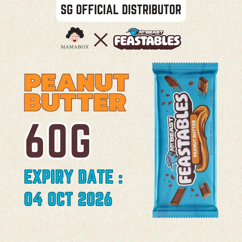 Feastables Mr. Beast Chocolate 9 variants - mamabox.sg