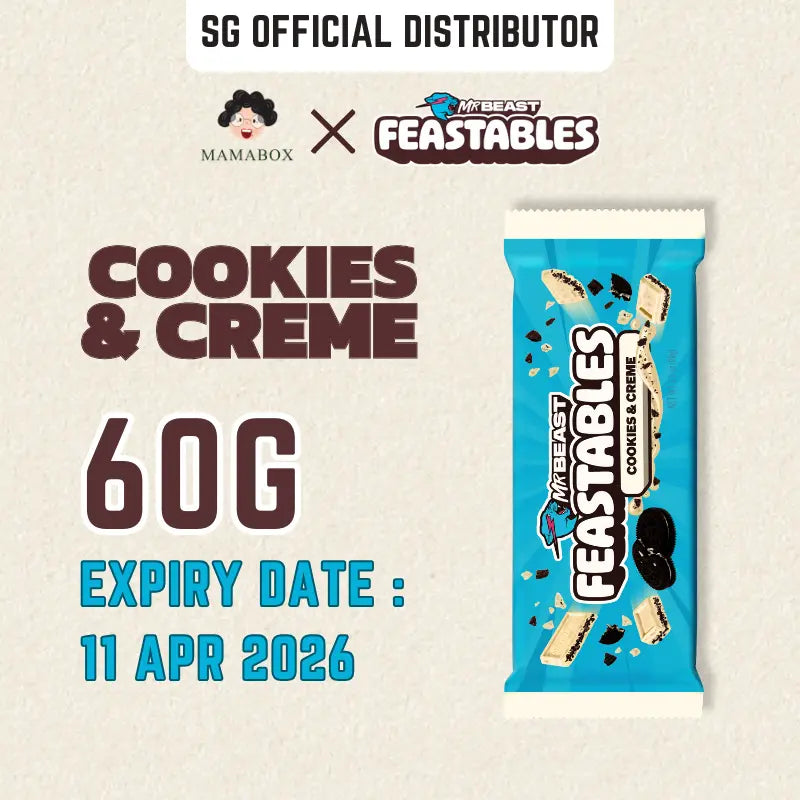 Feastables Mr. Beast Chocolate 9 variants - mamabox.sg