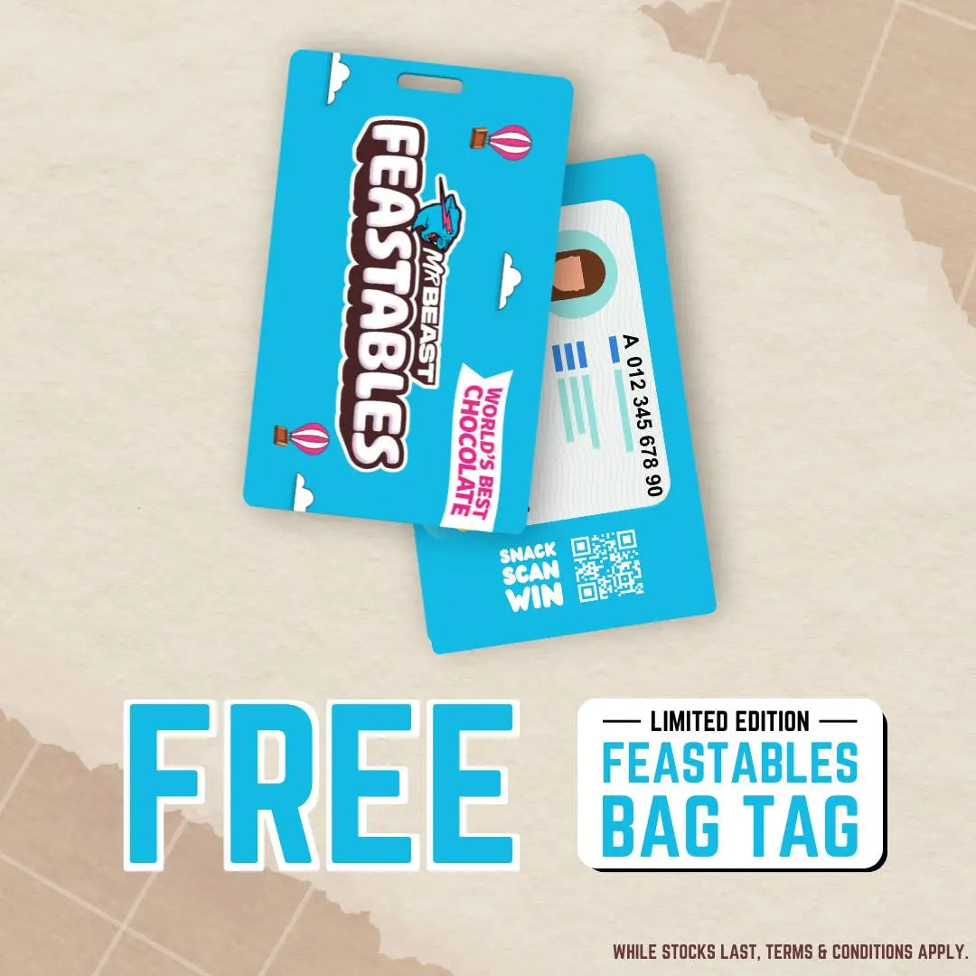 [GWP - NOT FOR SALE] Feastables Bag Tag - mamabox.sg