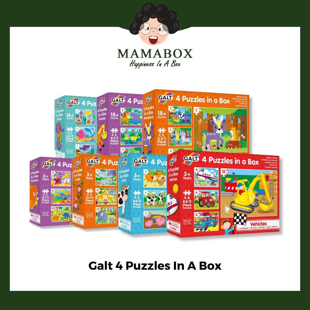 Galt 4 Puzzles In A Box - mamabox.sg
