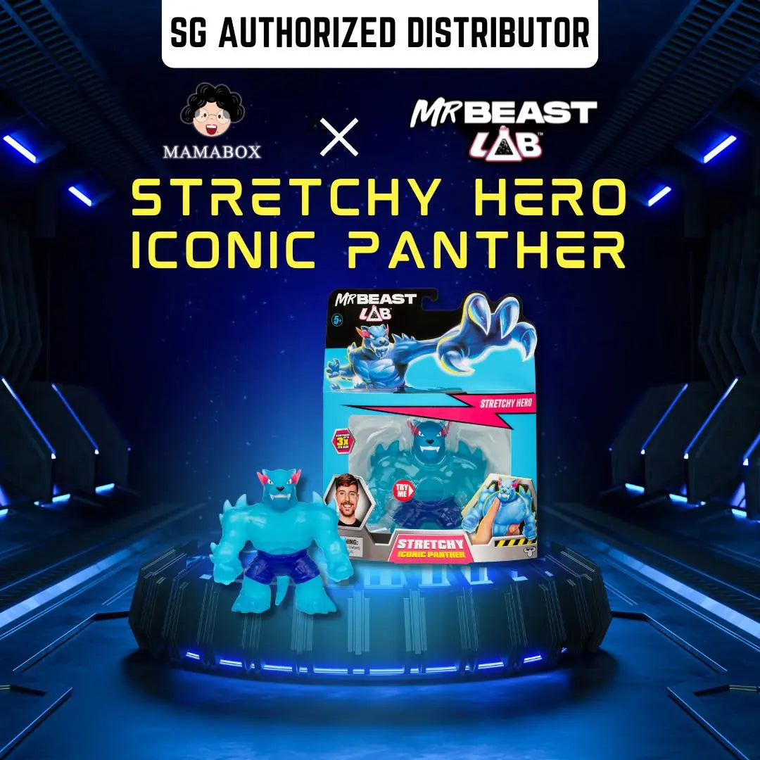 Stretchy Hero - Iconic Panther - mamabox.sg