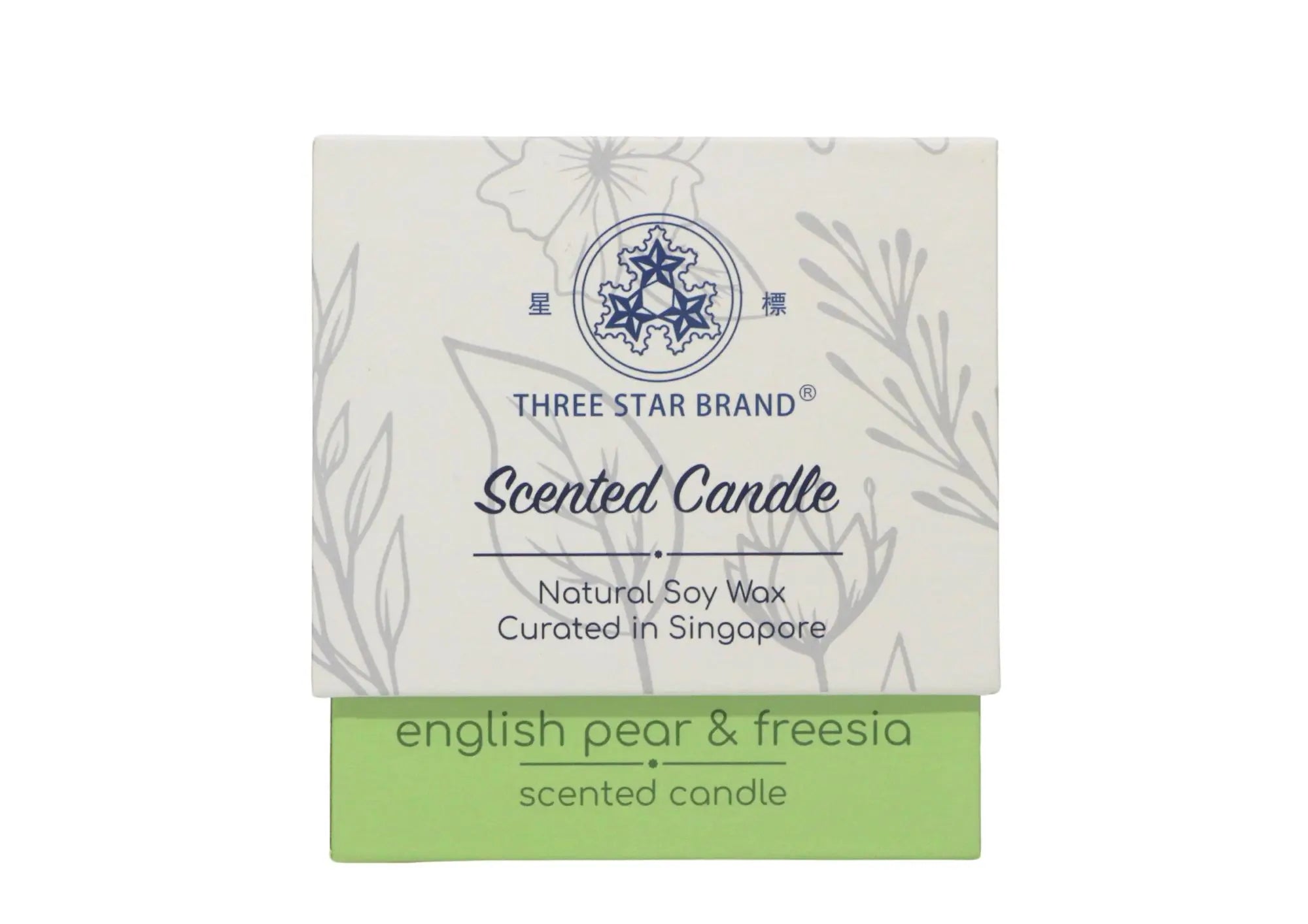 Three Star Brand Scented Candle 200g - mamabox.sg