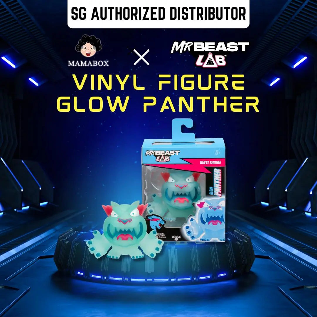 Vinyl Figure - Glow Panther 8.8cm - mamabox.sg