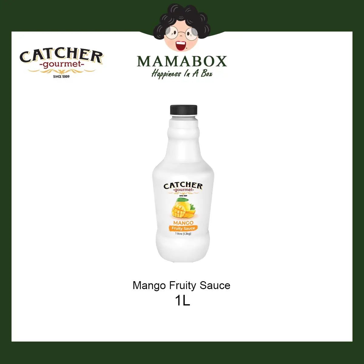 Catcher Gourmet Mango Fruity Sauce 1L - mamabox.sg
