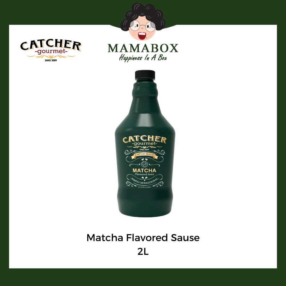 Catcher Gourmet Matcha Flavored Sauce 2L - mamabox.sg