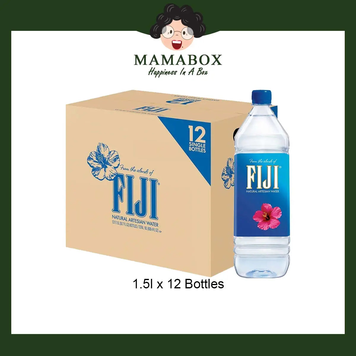 Fiji Natural Artesian Water (1.5l x 12 bottles) - mamabox.dev