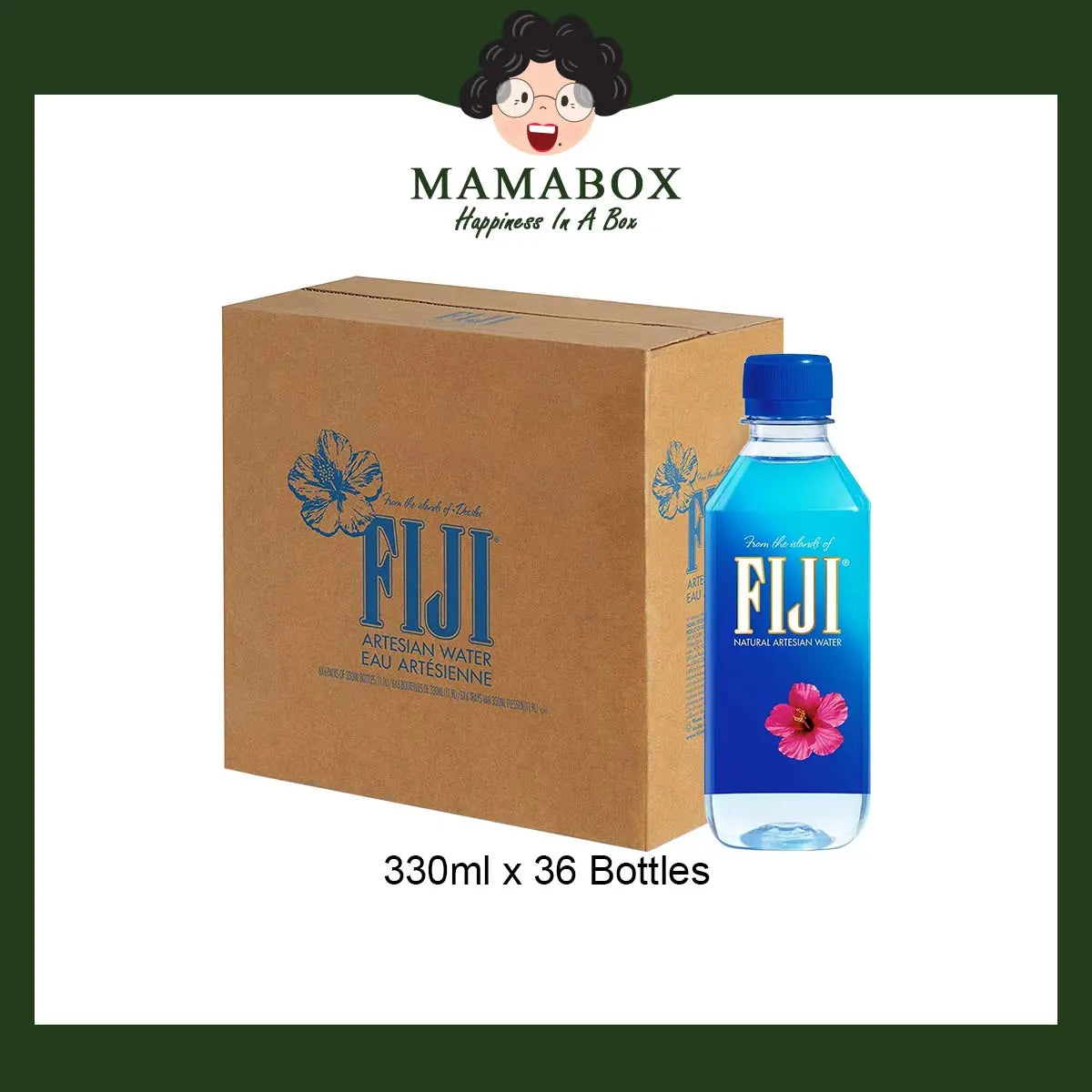 Fiji Natural Artesian Water (330ml x 36 btl) - mamabox.dev