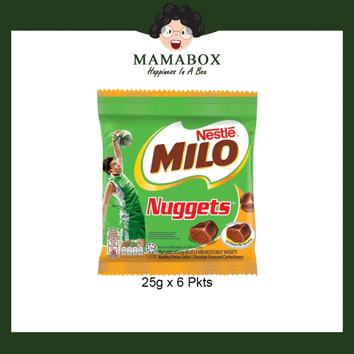 Nestle Milo Nuggets / 6 pkt - mamabox.dev