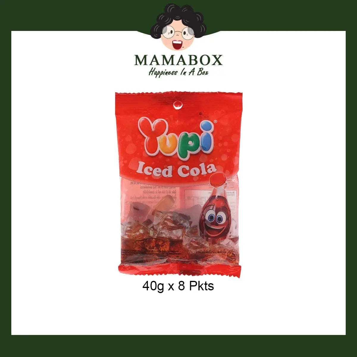 Yupi Gummy Candy Iced Cola / 8 pkt - mamabox.dev